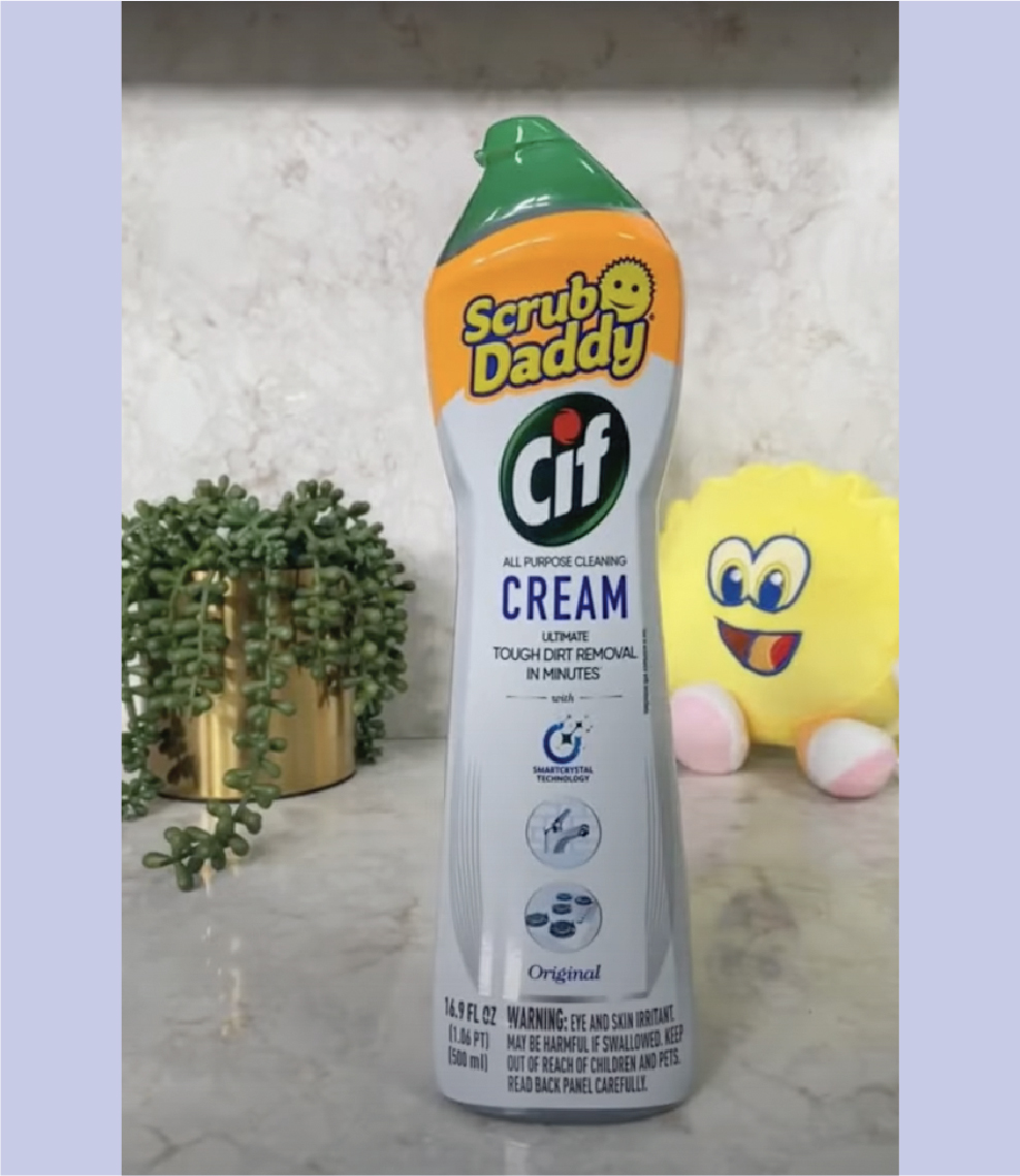 Scrub Daddy Cif Cream All Purpose Cleaner, Original - Multi Surface