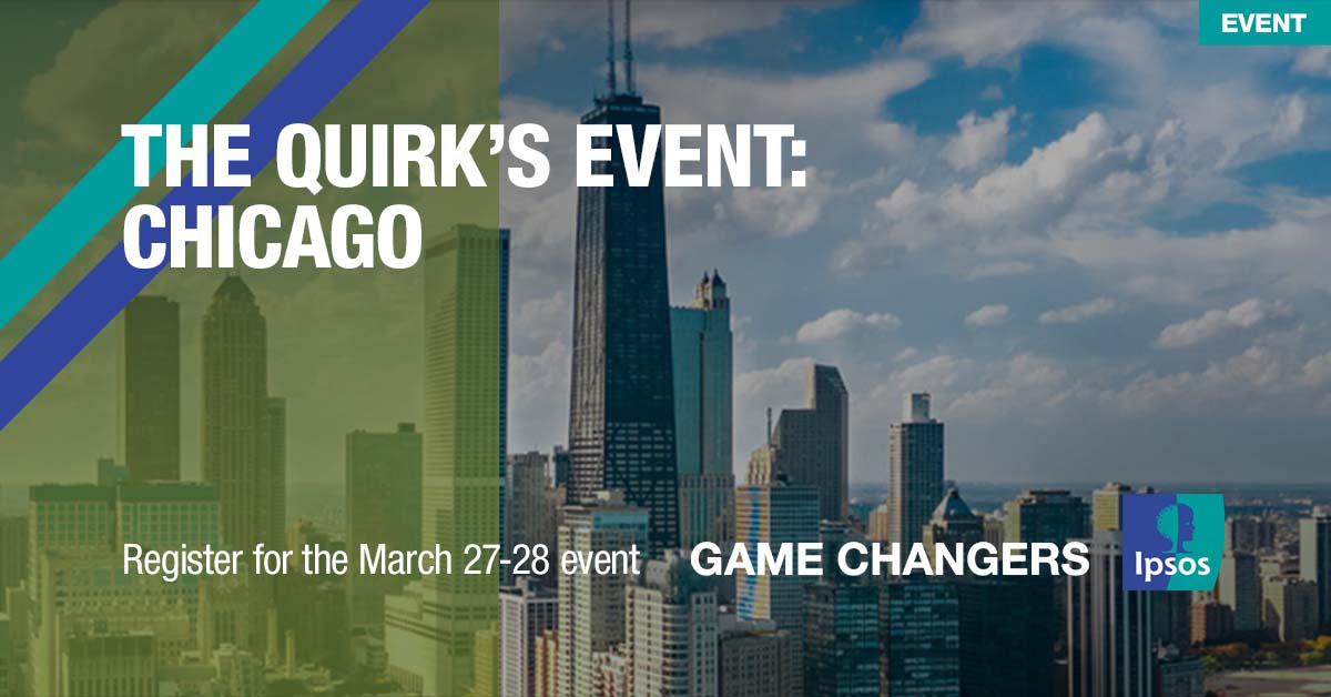 THE QUIRK’S EVENT Chicago Ipsos