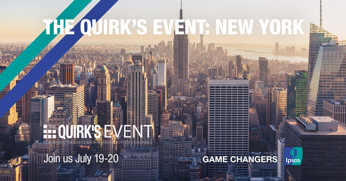 THE QUIRK’S EVENT New York Ipsos