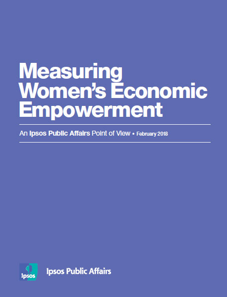 Measuring Womens Economic Empowerment Ipsos 6469