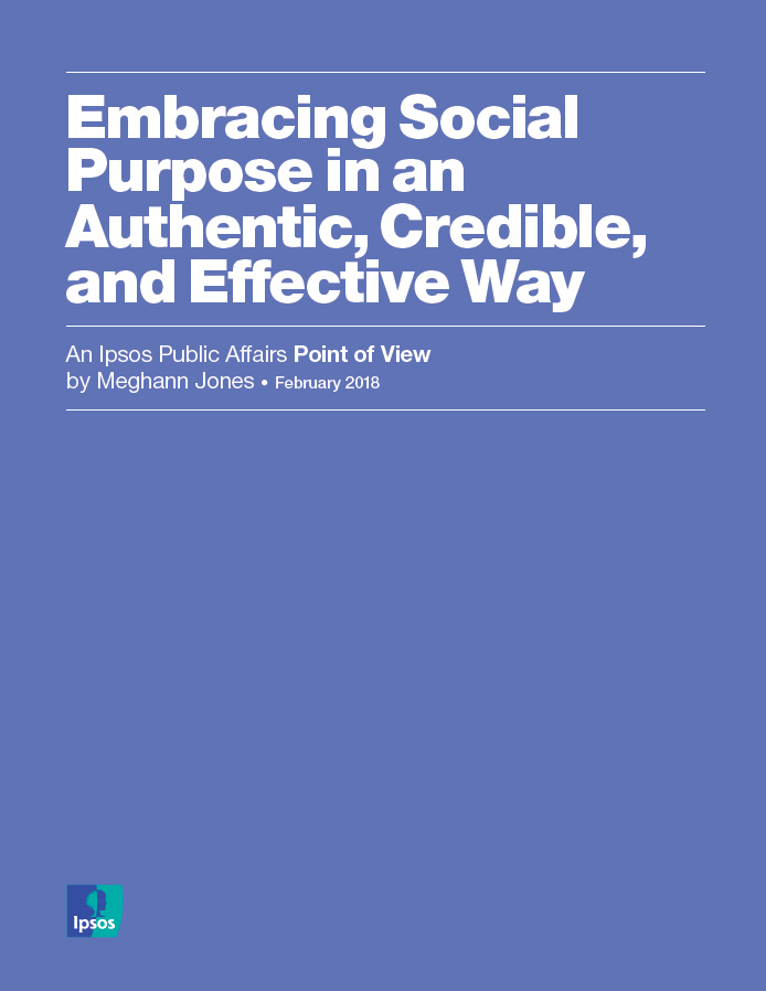 Embracing Social Purpose | Ipsos