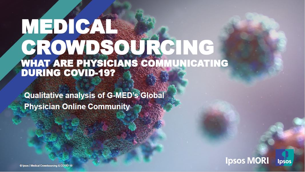 Medical Crowdsourcing What Are Physicians Communicating During Covid 19 Ipsos